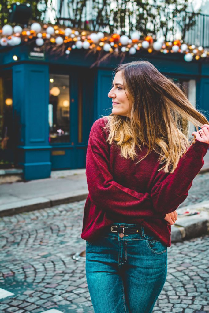 Le Pull Lie De Vin Les Caprices D Iris